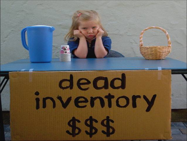 often, inventory is dead and you need to find buyers you did not know existed